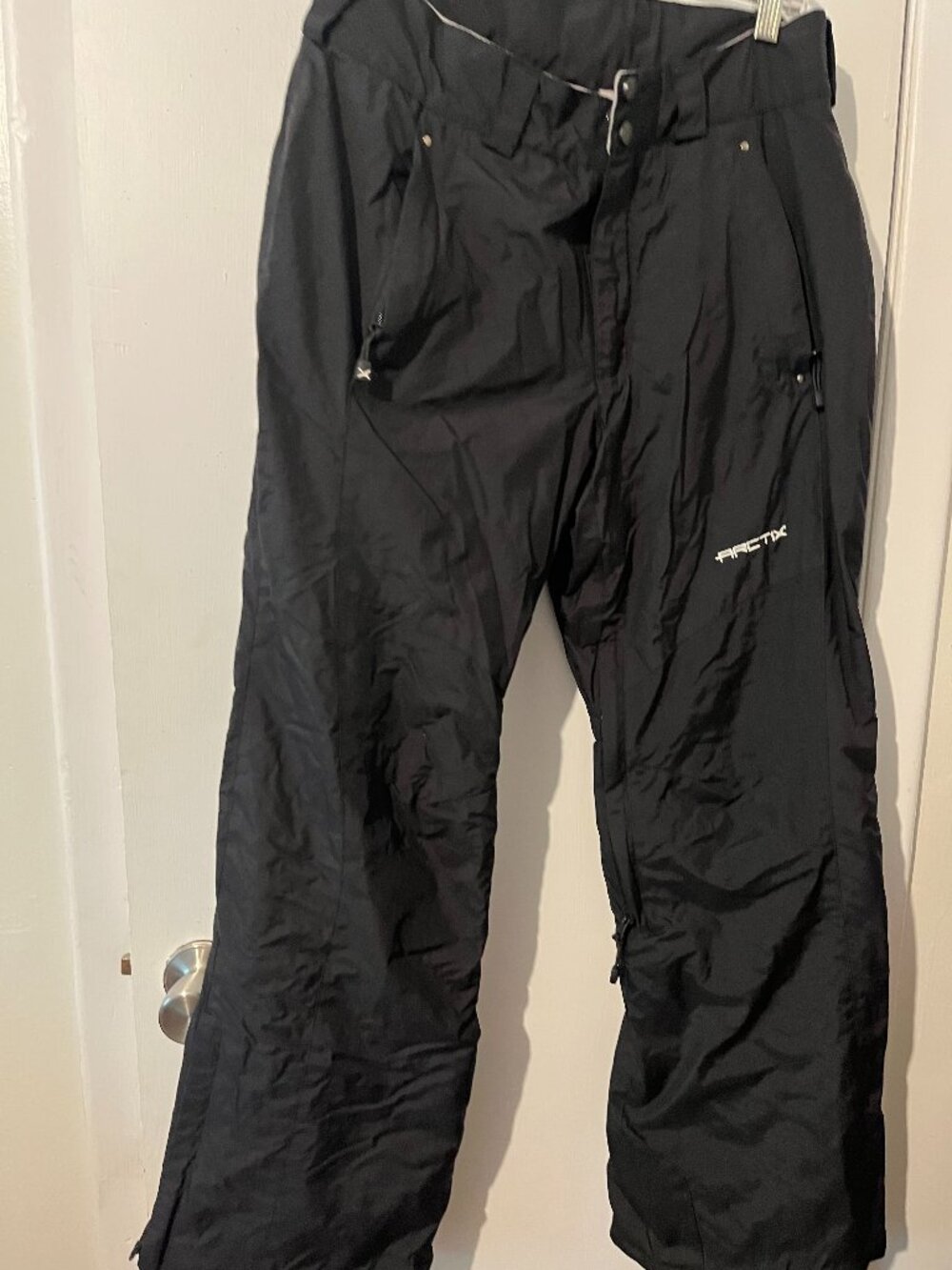 ARCTIX BLACK WOMEN SNOW SKI PANTS SZ S
